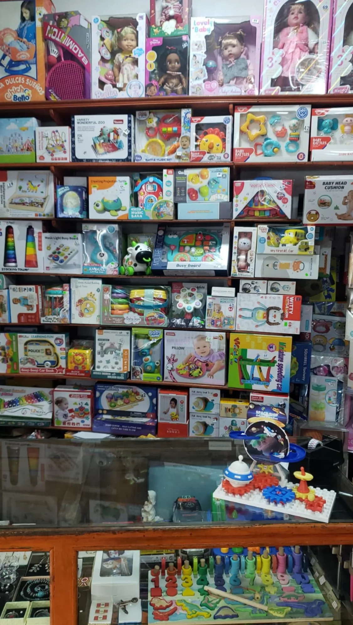 Estante de juguetes para bebés y primera infancia